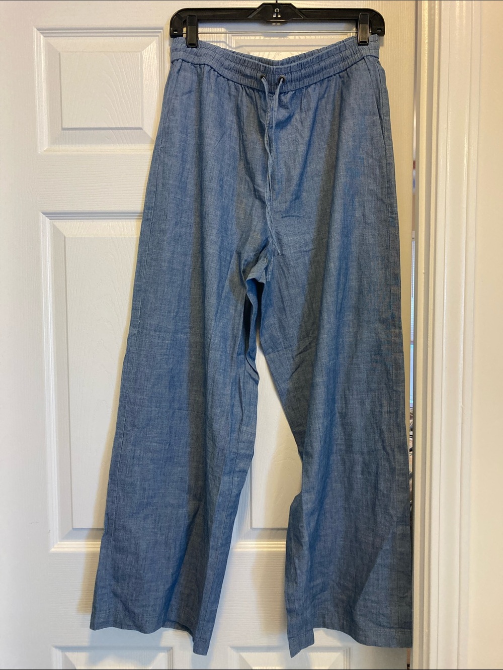 JCrew Factory chambray drawstring pants
